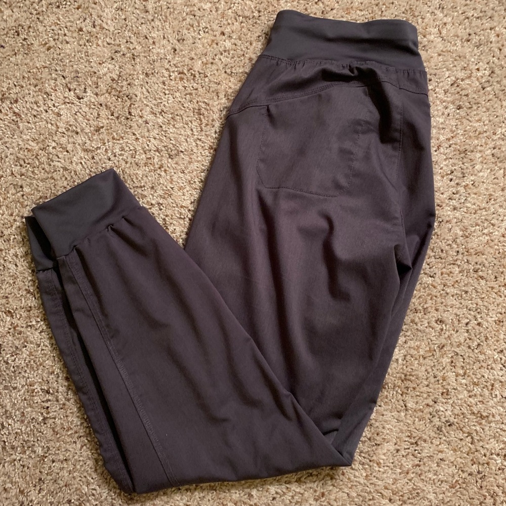 Grey Scrub Jogger Pants